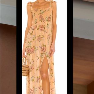Leandra Blomma Maxi Dress by Agua Bendita